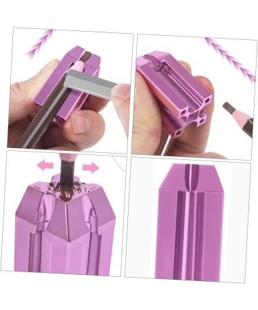 FOMIYES Eyebrow Pencil Sharpener Drawing Tools Sharpener Lady Tools Crayon Pencils Makeup Gadgets Cosmetic Pencil Tip Grinder Plastic Eyebrow Shape Pull Wire Second Generation - Buy Online on GoSupps.com