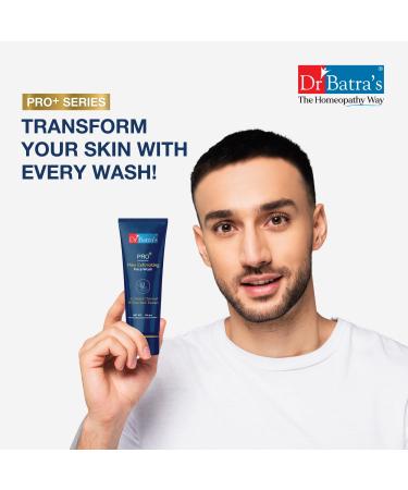 Dr Batra's PRO+ Men Exfoliating Face Wash 100 gm - Revitalize Your Skin | International Shipping Available - Buy Online on GoSupps.com