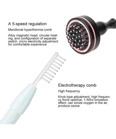 Scalp Care Analyzer Multifunctional Scalp Massager with 5 Working Heads Promote Hair Growth and Dredge Meridians - Buy Online on GoSupps.com