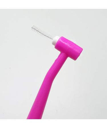 HRASY 4 Pieces Orthodontic Toothbrush Double-Ended Interspace Brush for Braces - Tiny Soft Trim Head - Teeth Detail Cleaning - 4 Colors - Buy Online on GoSupps.com