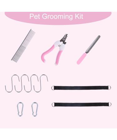 Lollanda Effective Control Dog Hammock & Cat Care Slope Set - 11 Pet Tools Included (Blue) | International Shipping - Buy Online on GoSupps.com