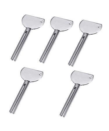 BuxiuGK 5 pieces tube squeezer metal tube press tube key toothpaste squeezer tube squeezer for hair gel hand cream - Buy Online on GoSupps.com