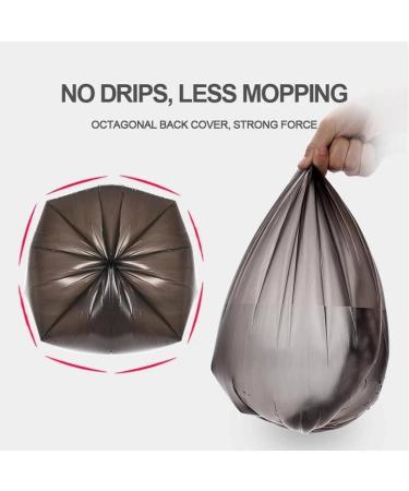 2Rolls /100pcs Household Rubbish Bag For Bathroom Garbage Bag Kitchen Points Off Trash Can Bin Disposable Plastic Bags Black 2 rolls /100pcs - Buy Online on GoSupps.com