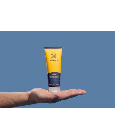 Audas Ball Sweat Absorbing Anti Chafing Cooling Gel 3.4 Oz - With Prebiotics & Aloe - Buy Online on GoSupps.com