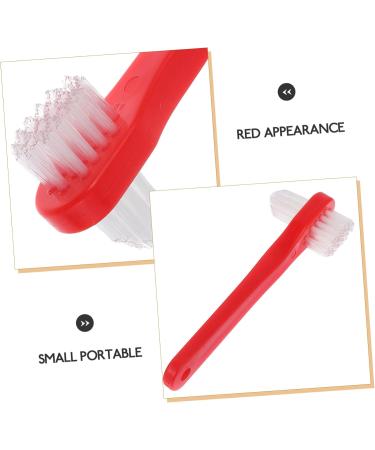 Shop Minkissy 4-Piece Toothbrush Cleaning Tool Set for Prosthesis & Retainers - Portable Dentistry Brushes for Optimal Oral Care - Buy Online on GoSupps.com
