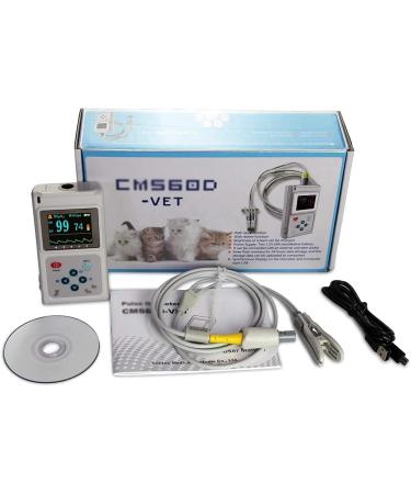 Vet Handheld Pulse Oximeter Handheld Pulse Oximeter Veterinary Pulse Oximeter Pulse Rate Monitor Monitoring Cat And Dog Heartbeat Heart Rate for Use In Family And Pet Hospital - Buy Online on GoSupps.com