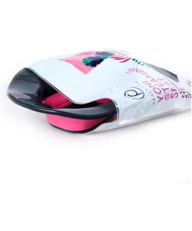 Peach Care Collapsible Sitz Bath Seat & Yoni Steam Herbs - Over Toilet Vaginal Bowl Steamer for Hemorrhoids & Postpartum Care - White Pink & Black - Buy Online on GoSupps.com