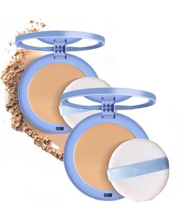 LXCJZY Matte Wet and Dry Powder Matte Perfection Pressed Powder Lasting Waterproof Makeup Pressed Powder Waterproof Long Lasting Finishing Powder Oil Control Face Pressed Powder (2PCS 03 10g) 2pcs 03 10 g (Pack of 1)