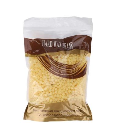 1000g Hard Wax Beans for Hair Removal - Honey - Effective Arm & Leg Beauty Care - Buy Online on GoSupps.com