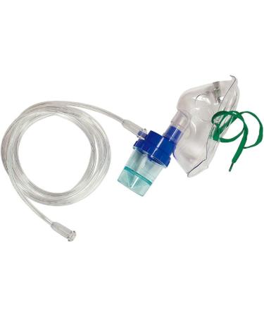 Wolfram Droh Inhalation Set for Adults - 15ml Nebulizer with Mask & 2.1m Hose | Medication Nebulizer for Effective Respiratory Relief - Buy Online on GoSupps.com