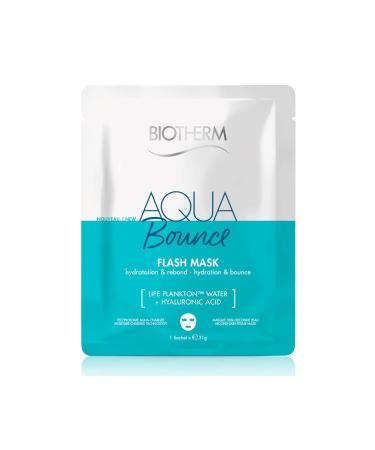 Biotherm Aqua Super Mask Bounce Tuchmask moisturizing face mask with life plankton and hyaluronic acid nourishing cloth mask for a strengthened and hydrated skin feeling 1x 31 g - Buy Online on GoSupps.com
