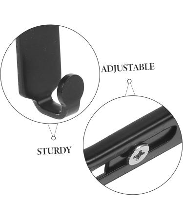 CHILDWEET Door Hook Rack 4pcs Hook Storage Hat Hooks Towel Rack Clothes Hanger Multi-Function Hat Hook Door Hanger Metal - Buy Online on GoSupps.com