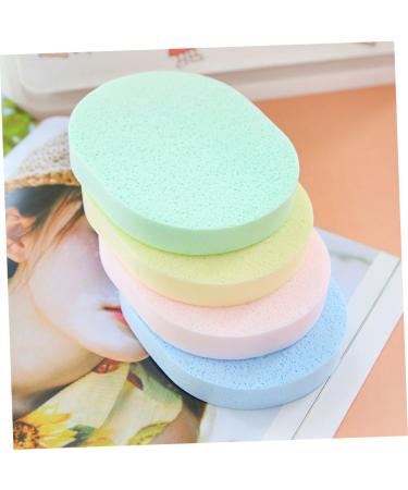 FRCOLOR 16 Pcs Natural Loofah & Powder Puff Set - Body Scrubber Makeup Remover & Facial Cleaning Pads - Spa Gloves for Women's Bath Care - Buy Online on GoSupps.com