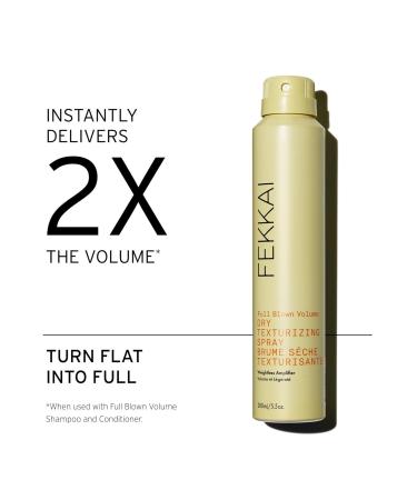 FEKKAI Extend and Refresh Trio Bundle - Includes Full Blown Volume Texturizer (5.5 oz) Clean Stylers Volume Lock Hairspray (7 oz) + Apple Cider Detox Scrub (2 oz) - Vegan Cruelty-Free - Buy Online on GoSupps.com