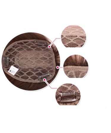 26 Long Straight Dark Brown Clip On Wig for Women - Thick Middle Part Style - Buy Online on GoSupps.com