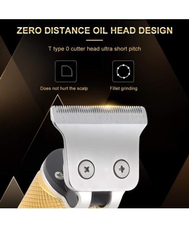 SURKER Electric Pro Li Clippers - Waterproof Rechargeable Cordless T-Blade Trimmer for Men (Gold) - Buy Online on GoSupps.com