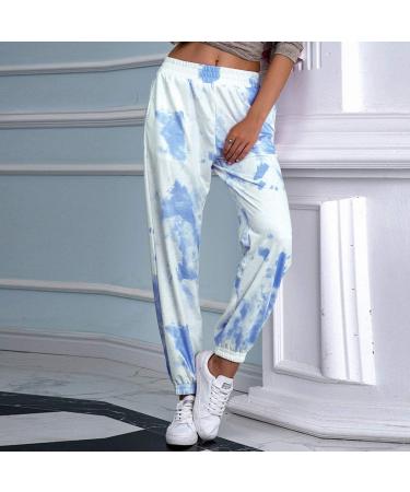 KAQI Tie Dye Jogger Girls 2020 Winter Sweatpants | Comfy Cotton Trousers with Pockets - Buy Online on GoSupps.com