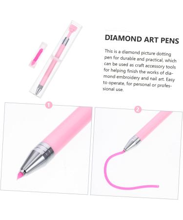 minkissy 1 Set Nail Art Drill Pen Diamond Art Pen Diamond Picture Drill Pen Crayons Rhinestones Diamond Picture Pens Refillable Wax Pen Diy Diamond Dotting Pen Drilling Pen Embroidered Tool - Buy Online on GoSupps.com