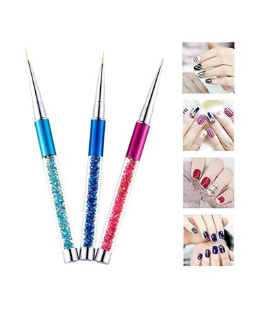 14pcs 3D Nail Art Brush Set Professional Liner Painting Design Pens for Creative Nail Designs International Shipping Available - Buy Online on GoSupps.com