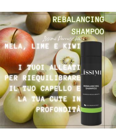ISSIMI Balancing Shampoo with Apple Lime and Kiwi Sebum-Regulating and Rebalancing Action for Scalp and Hair with Purifying Action for Light and Fresh Hair | Vegan Haircare250ml - Buy Online on GoSupps.com