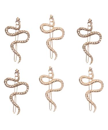 SOESFOUFU Gold Bobby Decorative Hair