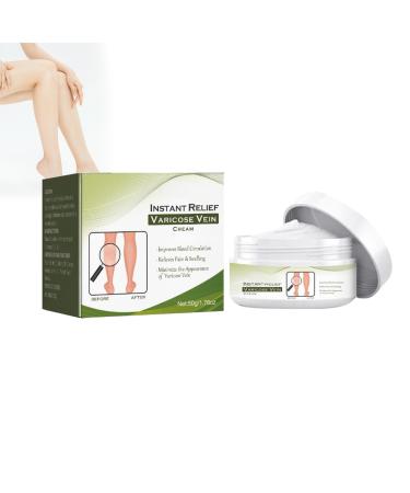 Varicose Vein Repair Cream for Effective Treatment of Varicose Veins Treatment Legs Cream Soothes and Moisturizes Quickly Cr me r paratrice veineuse (vert) /