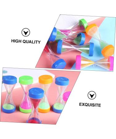 Buy HOMSFOU 100 STK Mini-Sand Timer - Colorful Hourglass for Students & Classroom | 5-Pack 6.7x2.8cm - Perfect for Learning & Play - Buy Online on GoSupps.com
