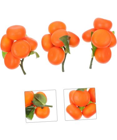 TOPBATHY 3pcs Artificial Orange Foam Fake Fruit Statue - Buy Online on GoSupps.com