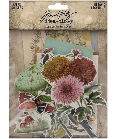 Tim Holtz Idea-Ology Bundle: Organic Layers TH94316 & Collage Layer Frames TH94318 - Spring 2023 Release - Buy Online on GoSupps.com