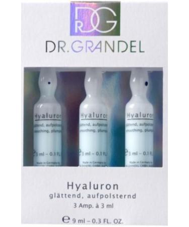 Dr. Grandel Hyaluron 3 Ml 24 Pack Ampoules Pro Size - Intensive Care Concentrate with 'Wrinkle Fillers' Effect