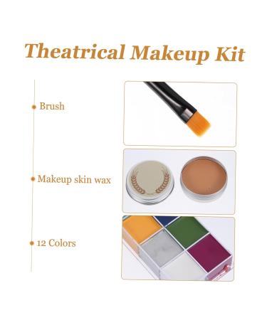 Buy MERRYHAPY Scar Makeup Tools | Fake Blood & Skeleton Face Kit for Halloween & Parties - Buy Online on GoSupps.com