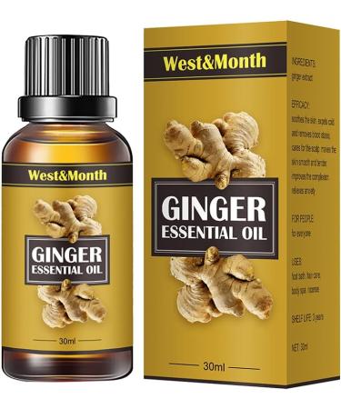 Belly Drainage Ginger Oil - Slimming Massage Oil for Effective Belly Detox | International Shipping Available - Buy Online on GoSupps.com