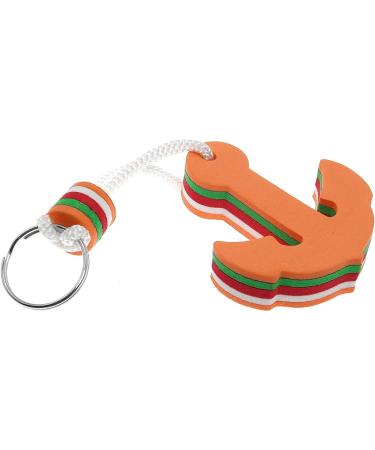 ZRM&E 2pcs Anchor Floating Key Chains for Boats Fishing Sailing Water Sports (Orange Red) - Buy Online on GoSupps.com