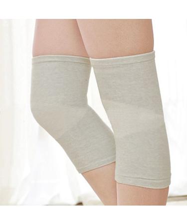 Ultra-Thin Bamboo Charcoal Knee Sleeve | Leg Support Brace for Sports & Outdoor Activities - Volleyball Basketball Yoga (L - Buy Online on GoSupps.com