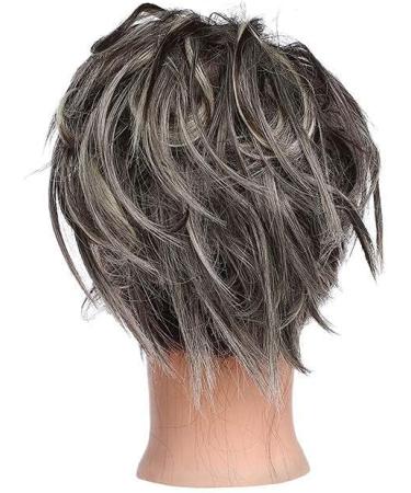 Fashion Tousled Hair Extensions Scrunchie - Brown Blonde Ponytail Wig - Buy Online on GoSupps.com