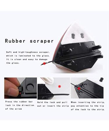 Double-Sided Wipe Window Cleaner Glass Wiper Magnetic Cleaning Tools Useful Surface Cleaning Brush for High Rise - Buy Online on GoSupps.com