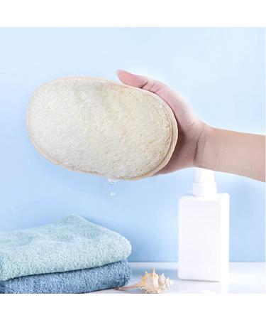 Buy Natural Luffa Sponge for Exfoliating & Deep Cleansing | Loofah Body Brush for Spa & Shower | International Shipping - Buy Online on GoSupps.com