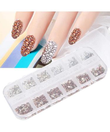 Rhinestones Nail Rhinestones Manicure Rhinestones Nail Art Accessory Nail Art Learners(Rhinestone 8#) - Buy Online on GoSupps.com