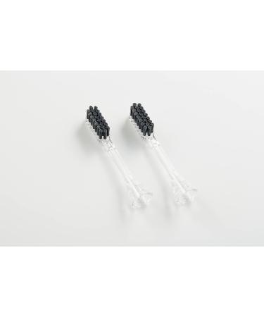 Ion-Sei Toothbrush Replacement Head | Charcoal Bristles | 2-Pack | Gentle Cleaning for Sensitive Teeth/Gums - Buy Online on GoSupps.com