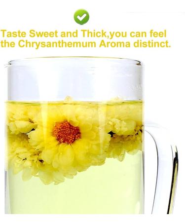 PlantGift White Chrysanthemum Bud 30G/1oz HangZhou Chrysanthemum Flower Tea Chinese Herbel Tea Flower Tea - Buy Online on GoSupps.com