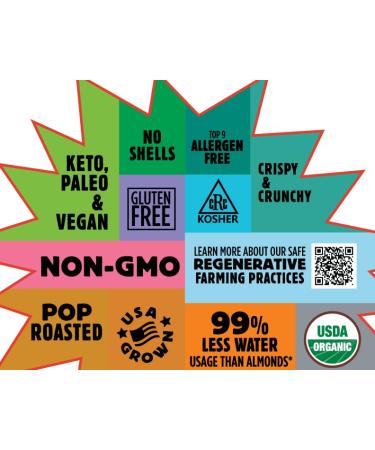 Top Fox Snacks - Organic Pop-Roasted Pumpkin Seeds | Gluten Free Keto & Vegan Friendly | Chile Lime Flavor - 2 Pack (3.5 oz) - Healthy Protein Snacks - Buy Online on GoSupps.com