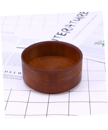 Magiclulu Wooden Shaving Bowl for Men | Traditional Razor Cup & Brush Holder | Perfect for Shaving Soap & Foam - Buy Online on GoSupps.com