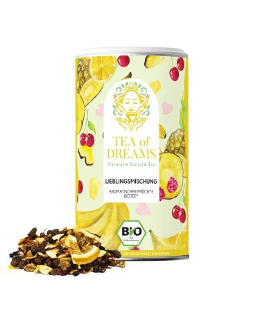 Tea of Dreams Organic Fruit Tea | Favorite Blend | Natural Fruit Tea Blend | Loose Leaf Tea | 80 g