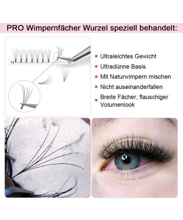 Buy 5D-C-07-9 Short Stem Eyelash Extensions | Volume 0.07 C Curl | 12 Finished Compartments (Pack of 1) - International Shipping Available - Buy Online on GoSupps.com