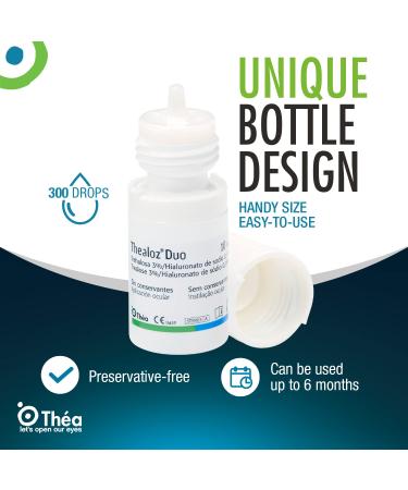 Thealoz Duo 10ml Eye Drops Solution - Fast Relief - Buy Online on GoSupps.com