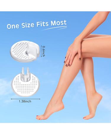 12 Pairs Silicone Toe Guards Cushions for High Heels, Flip Flops, Sandals - Non Slip Gel Protectors - Buy Online on GoSupps.com