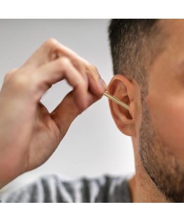 4pcs Mini Golden Powder Scoop Set for Earwax Removal and DIY Jewelry - Retro Micro Spoons - Buy Online on GoSupps.com