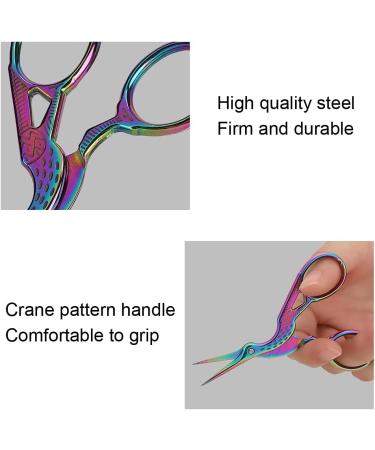 Professional Stainless Steel Nail Art Scissors Durable Trimming Shears for Manicure Optional Peacock Shaped Scissors with Two Kinds of Silver Curved Tip Scissors (Peacock Peacock Scissors - Buy Online on GoSupps.com