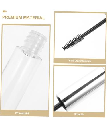 PLAFOPE 8pcs Mascara Empty Tube Empty Mascara Tube and Wand Diy Mascara Bottle Miss Growth Fluid Round - Buy Online on GoSupps.com