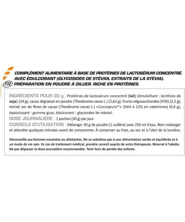 Protein Max Definition * Box of 750 g * Whey Protein 80% * Degreased Cocoa Powder and Stevia * Bone Capital Muscles and Skeletons Sports Performance - Buy Online on GoSupps.com